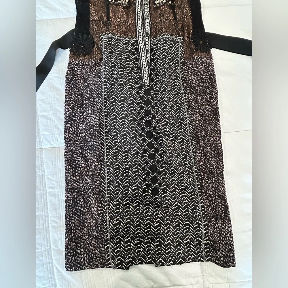 Byron Lars Beguile Multicolor Anthropologie Allusion Sheath Dress Size 4 NWOT - Picture 2 of 11